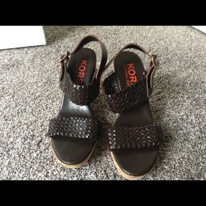 Michael Kors wedge sandals